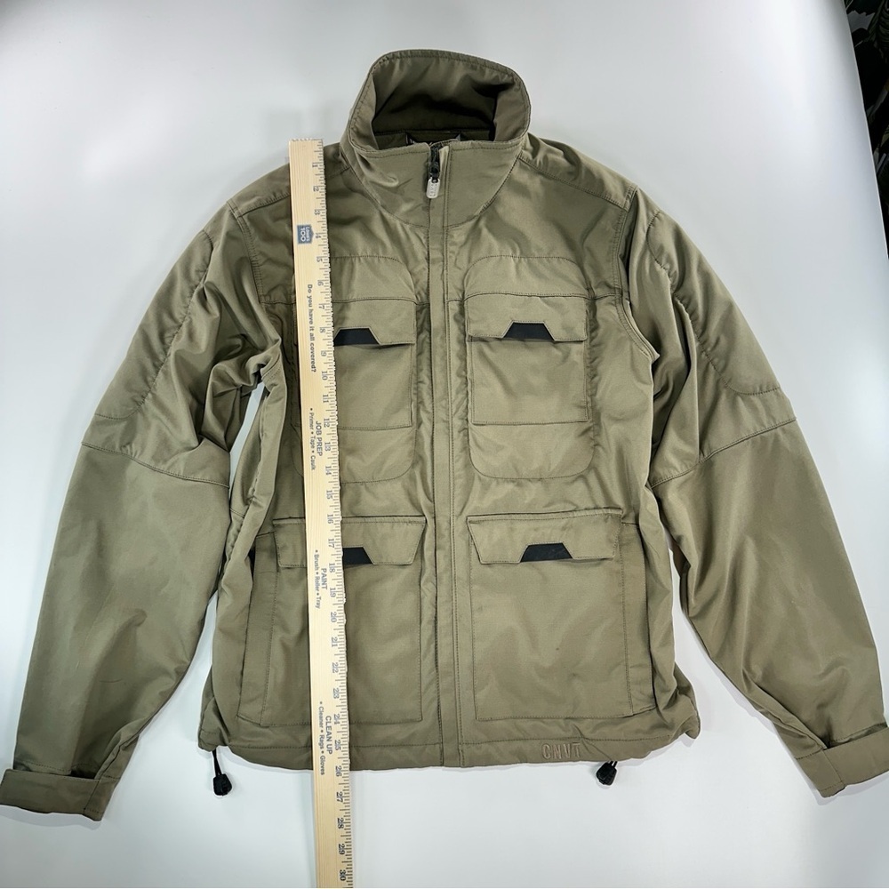 Columbia Winter Snow Jacket Insulated Utility Green Mens Small - Picture 13 of 15